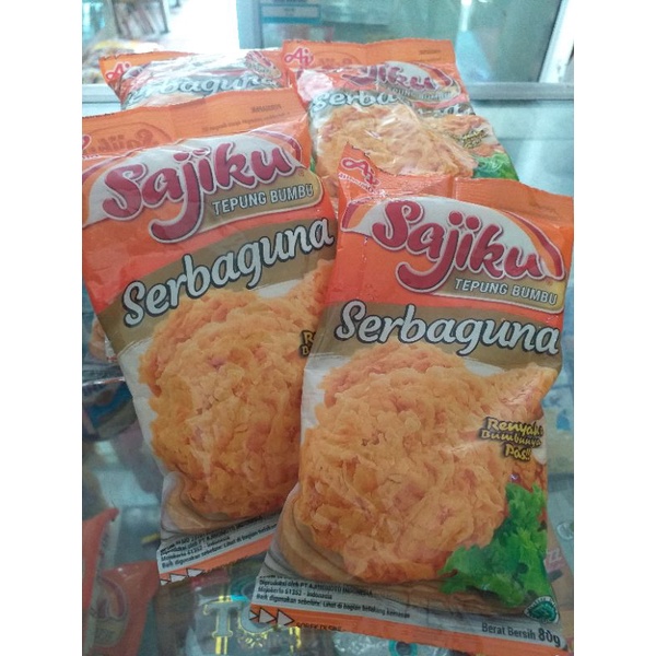 Jual SAJIKU TEPUNG BUMBU SERBAGUNA 80 Gr Shopee Indonesia