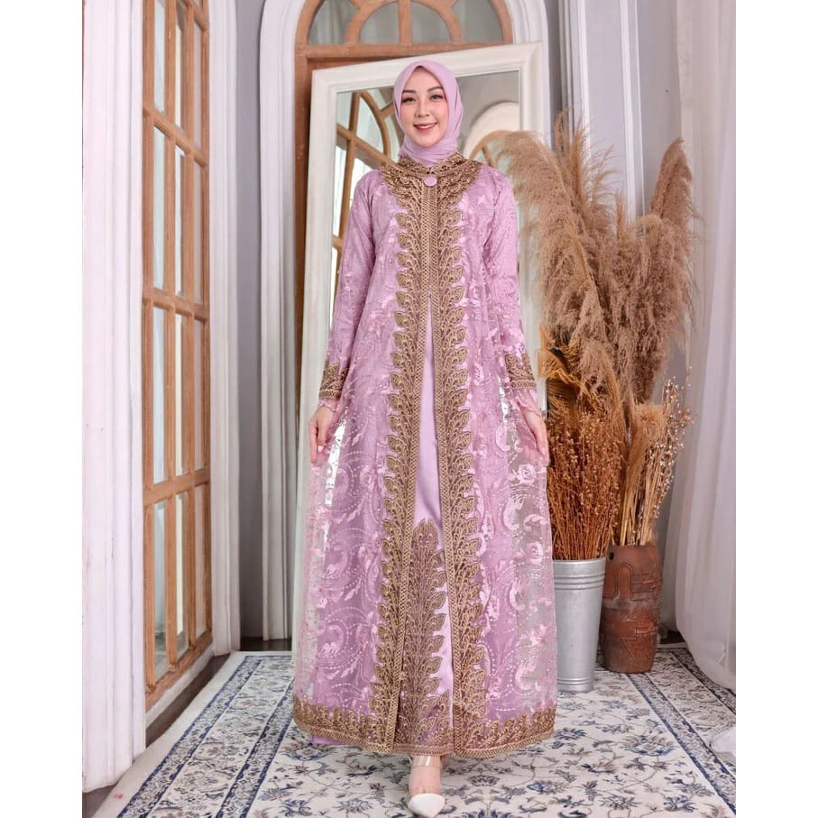 Jual GAMIS MAXI CEMPAKA AULIA GAMIS KONDANGAN LEBARAN GAMIS BROKAT