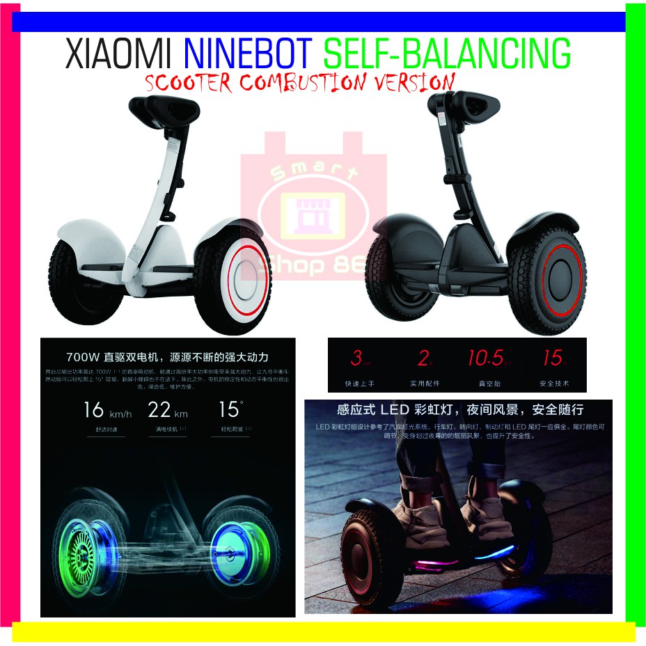 Jual Skuter Elektrik Segway Ninebot Scooter Self Balancing Combustion