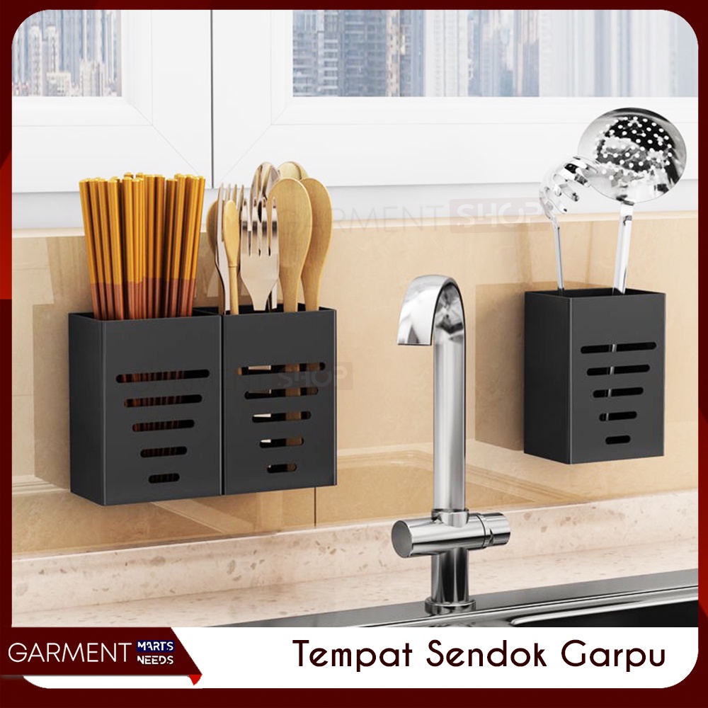 Jual Gadok Rak Dinding Tempel Gantung Dapur Tempat Sendok Garpu