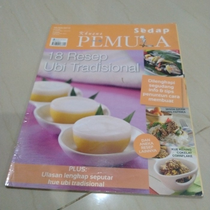 Jual Majalah Sedap Pemula 18 Resep Ubi Tradisional Shopee Indonesia