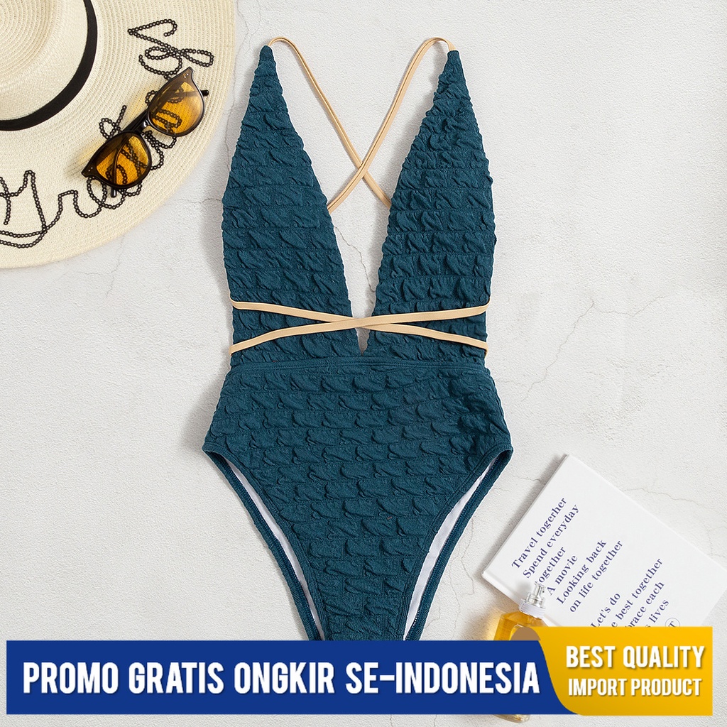 Jual Satu Potong Bikini Luar Single Baju Renang One Piece Baju Renang