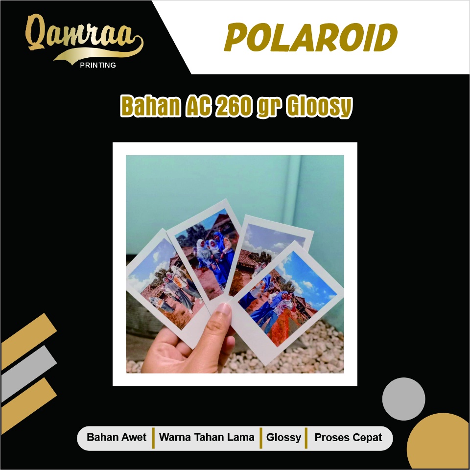 Jual Cetak Foto Polaroid Ukuran R I Proses Cepat Cetak Foto R