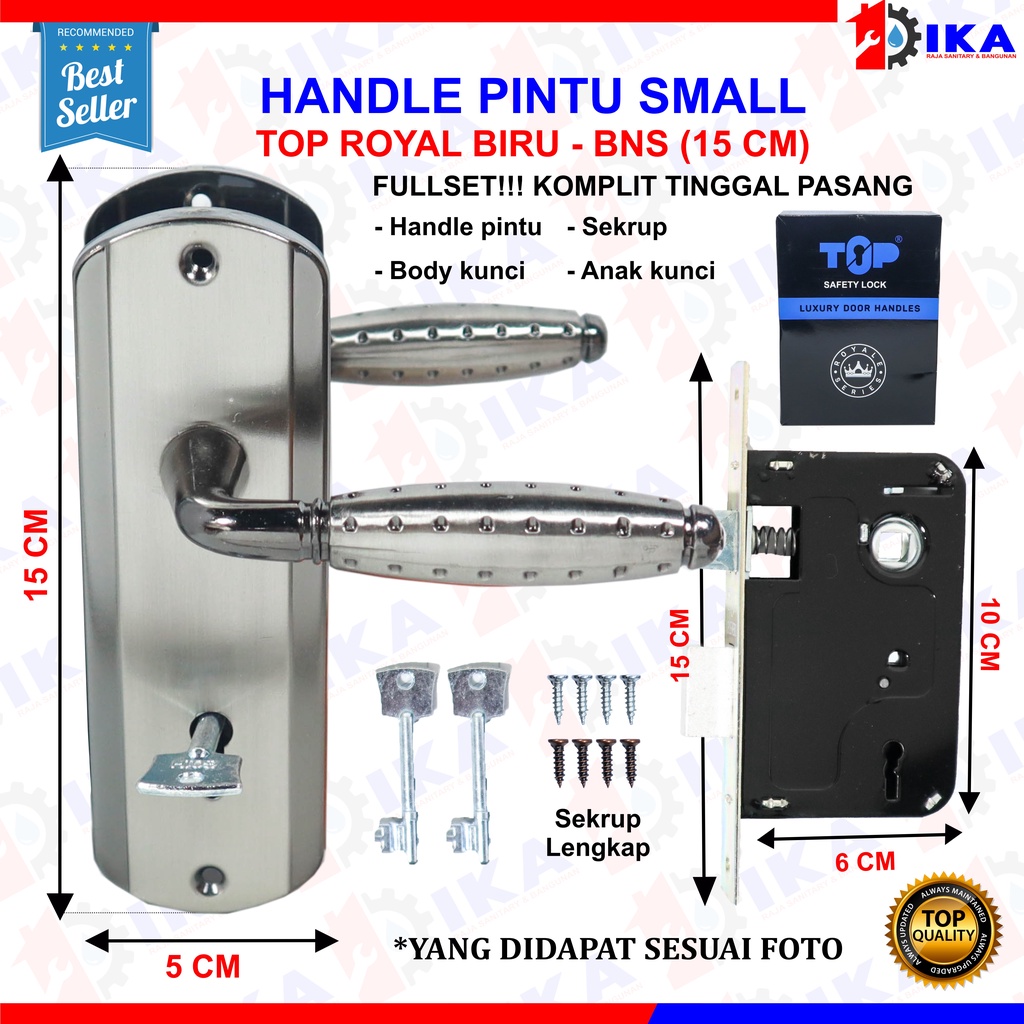 Jual Obral Puas Kunci Pintu Top Grande Silinder Handle Pintu Komplit