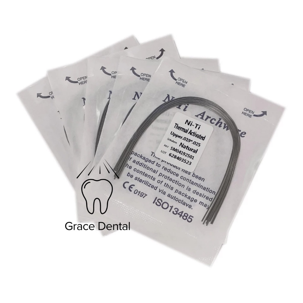 Jual Kawat Gigi Wire Ortho NiTi THERMAL Activated Behel Dental NiTi