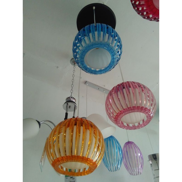 Jual Lampu Gantung Bulat Colorfull Shopee Indonesia