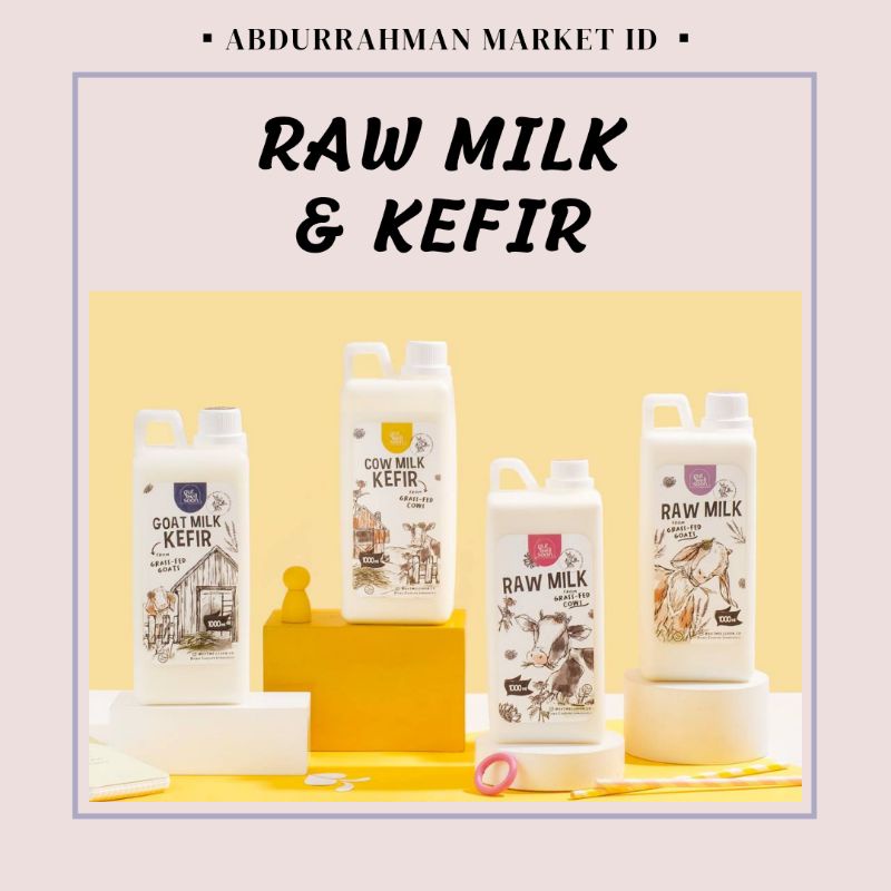 Jual Raw Milk Kefir Gut Well Soon Raw Cow Milk Susu Sapi Raw