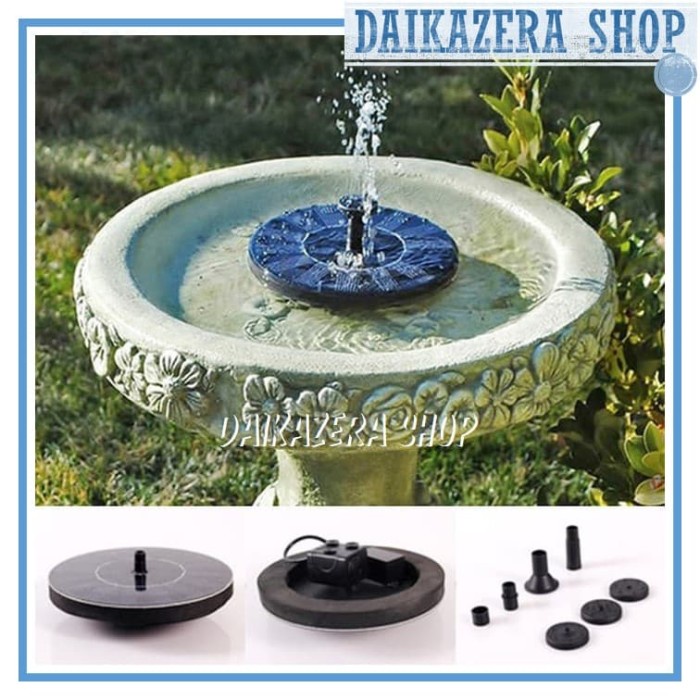 Jual Air Mancur Kolam Tenaga Surya Solar Water Fountain Shopee Indonesia