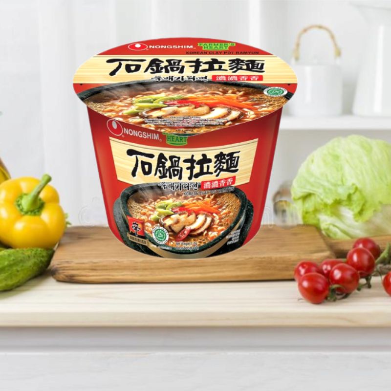 Jual Nong Shim Shin Ramyun Spicy Mushroom Kimchi Gr Mi Instan