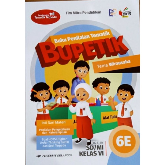 Jual Buku Bupetik A B C D E F G H Dan I Bupetik Kelas