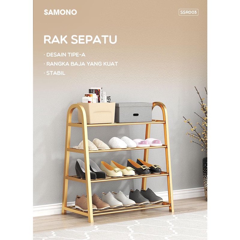 Jual Rak Sepatu Susun Samono Ssr Bonbox Bfs Shopee Indonesia