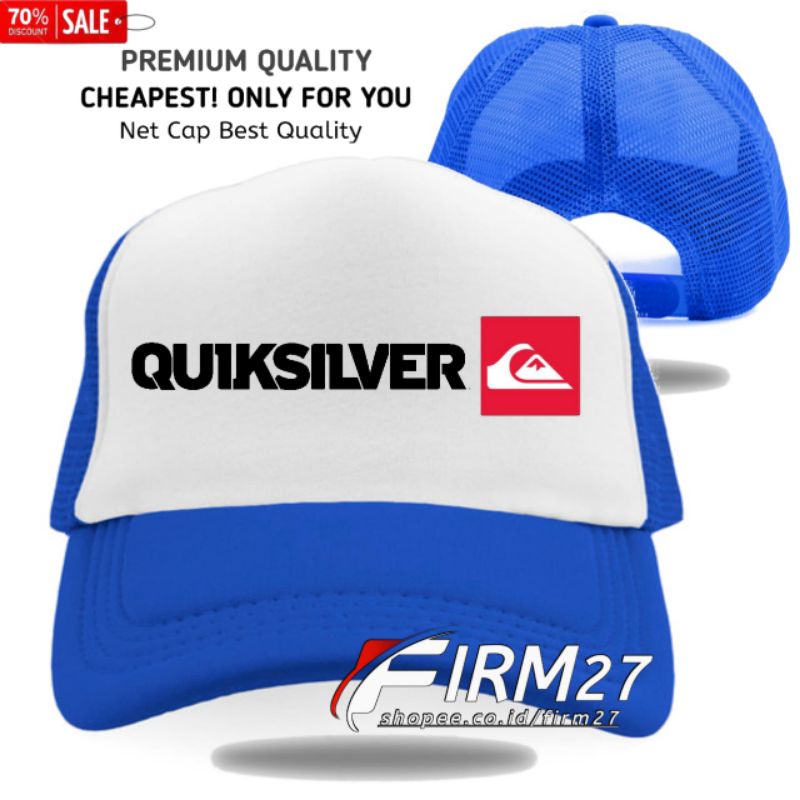 Jual Topi Quiksilver Trucker Jaring Topi Quiksilver Shopee Indonesia