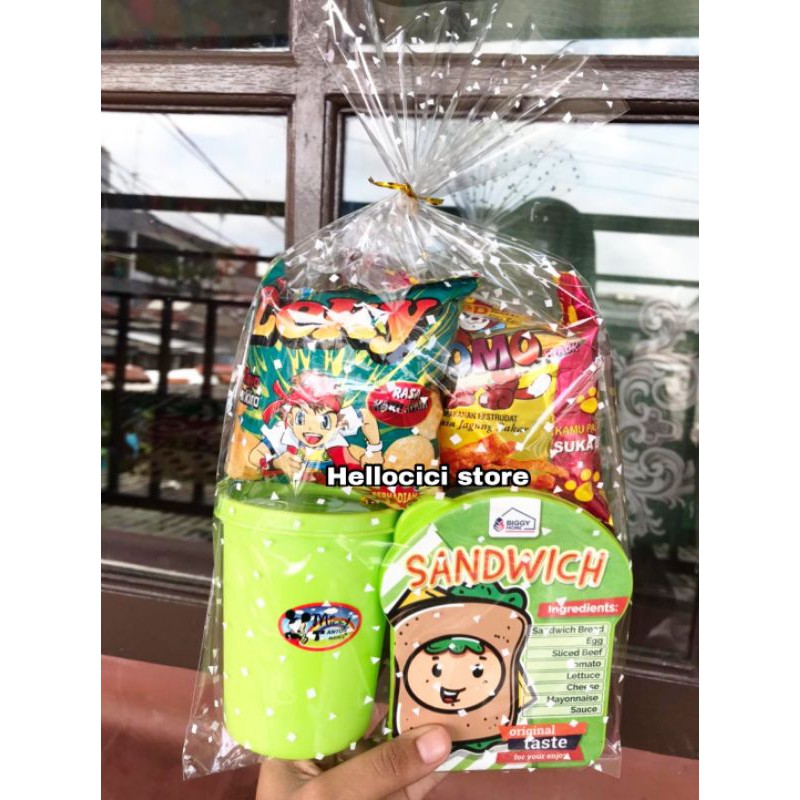 Jual Paket Parcel Murah Free Hbd Snack Lunch Box Botol Minum Kemasan