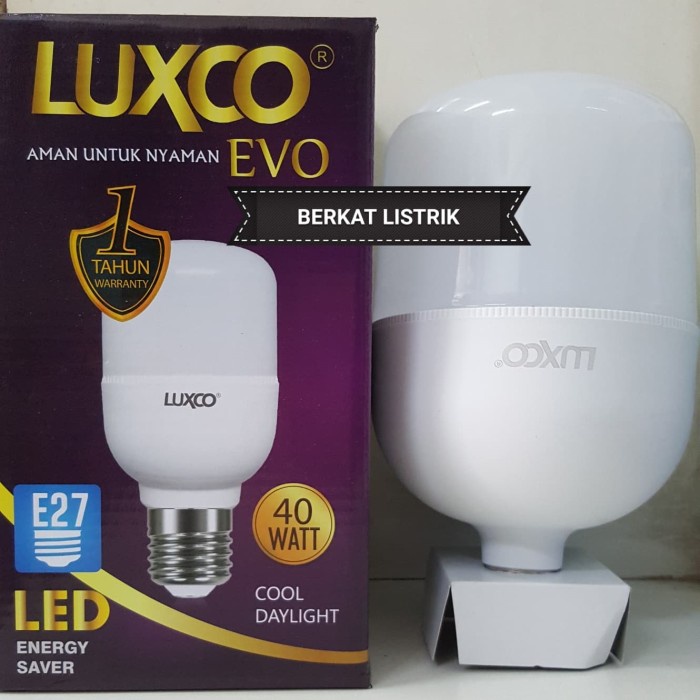 Jual Lampu Garansi Led Luxco Evo W Cool Daylight Putih Shopee