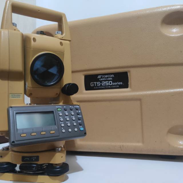 Jual Alat Survey Total Station Topcon GTS 255N GTS 250 Series Second