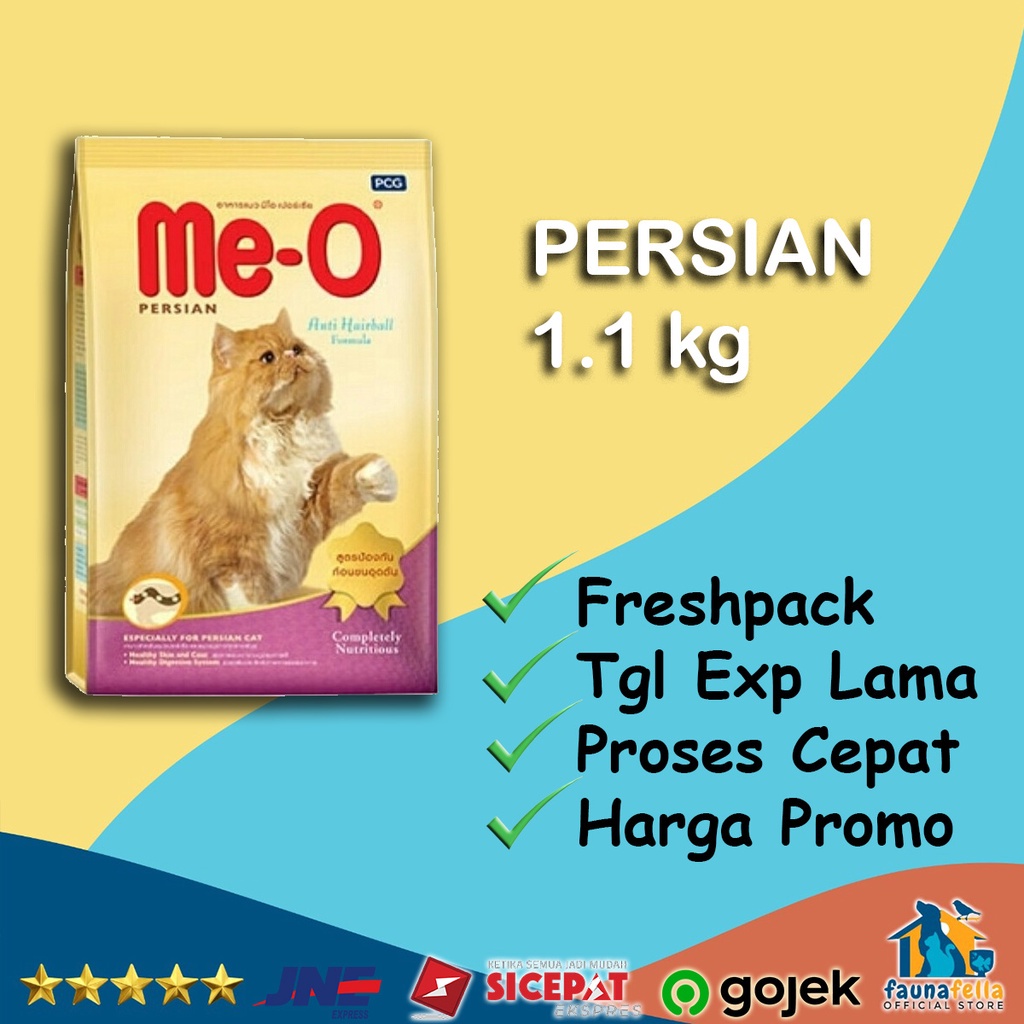 Jual Makanan Kucing MEO Persian Freshpack 1 1 Kg Shopee Indonesia