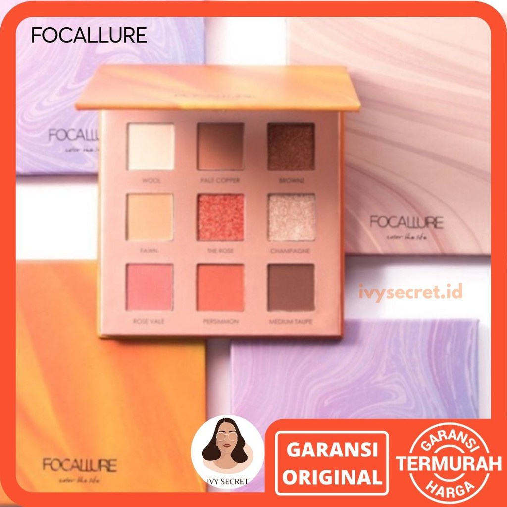 Jual Focallure 9 Color Eyeshadow Pallet Focallure Eyeshadow Palete