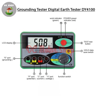 Jual Duoyi Digital Earth Grounding Tester Dy Ground Resistance