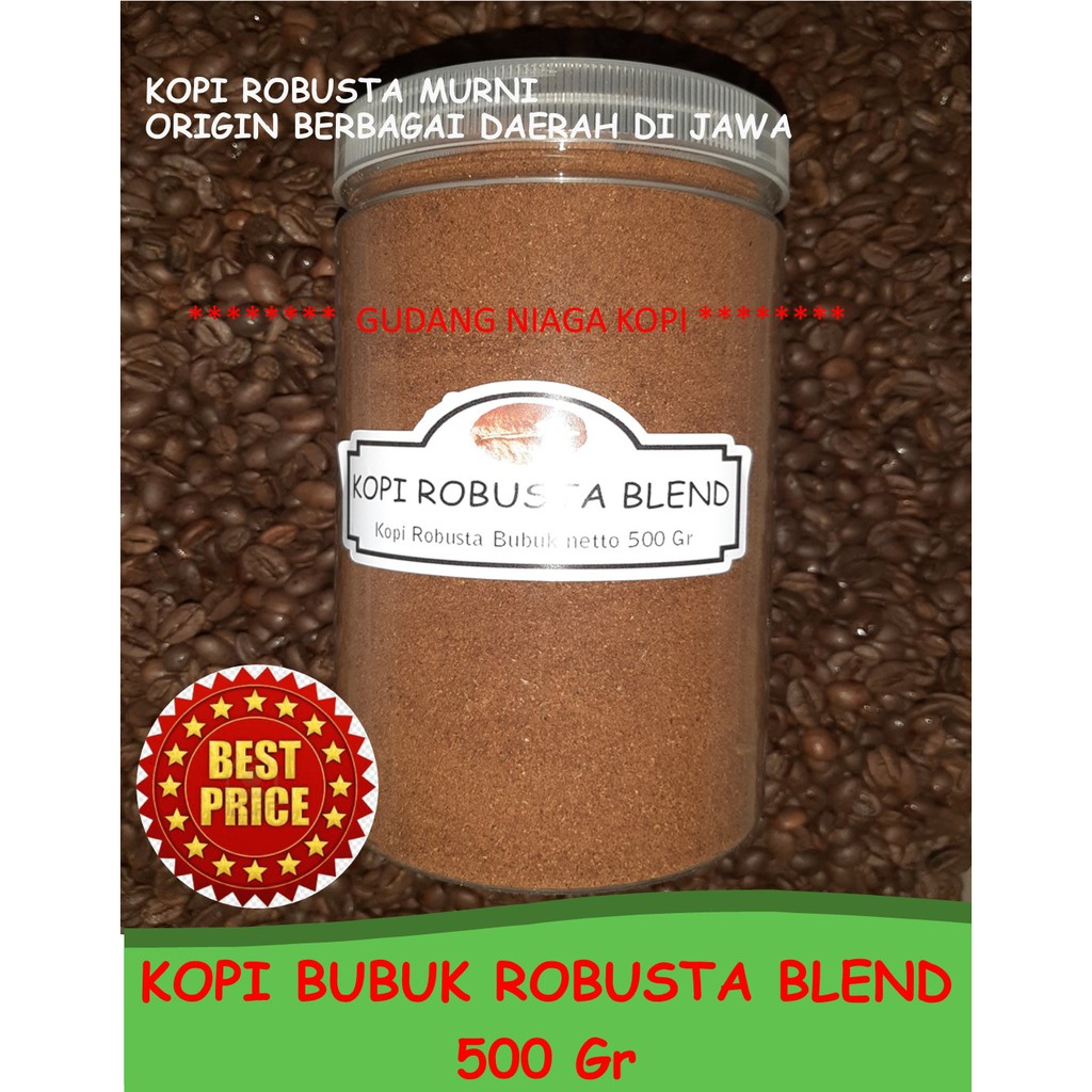 Jual Kopi Premium Murni Bubuk Super Murah Harga Spesial Robusta