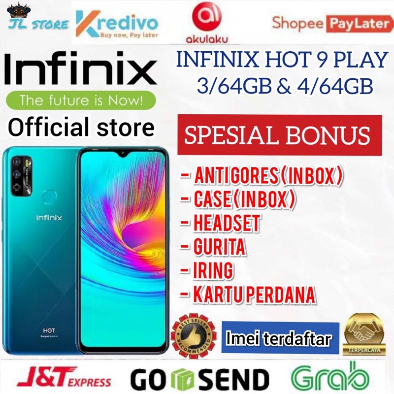 Jual INFINIX HOT PLAY RAM GB GB GARANSI RESMI Shopee