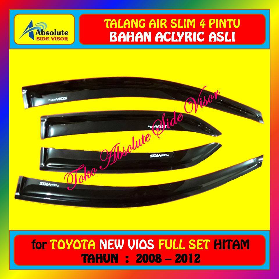 Jual Talang Air Pintu New Vios Toyota Model Slim