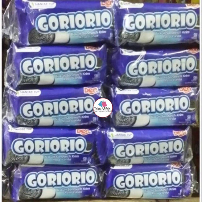 Jual Goriorio Biskuit Renceng 1 Renceng Isi10 Pcs Goriorio Biskuit