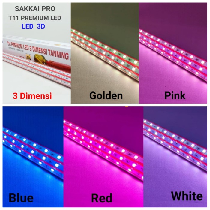 Jual Led Aquarium Aquascape Tanning Lamp Arwana Premium Sakkai Pro T