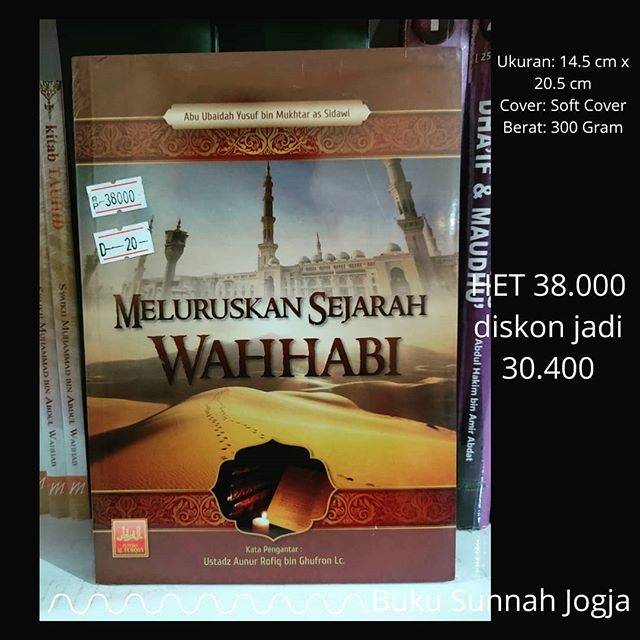 Jual Meluruskan Sejarah Wahhabi Shopee Indonesia