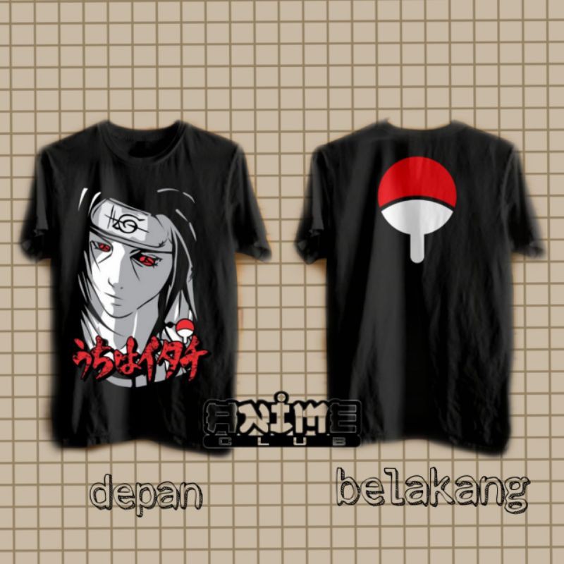 Jual Baju Anime Itachi Uchiha Naruto Shopee Indonesia