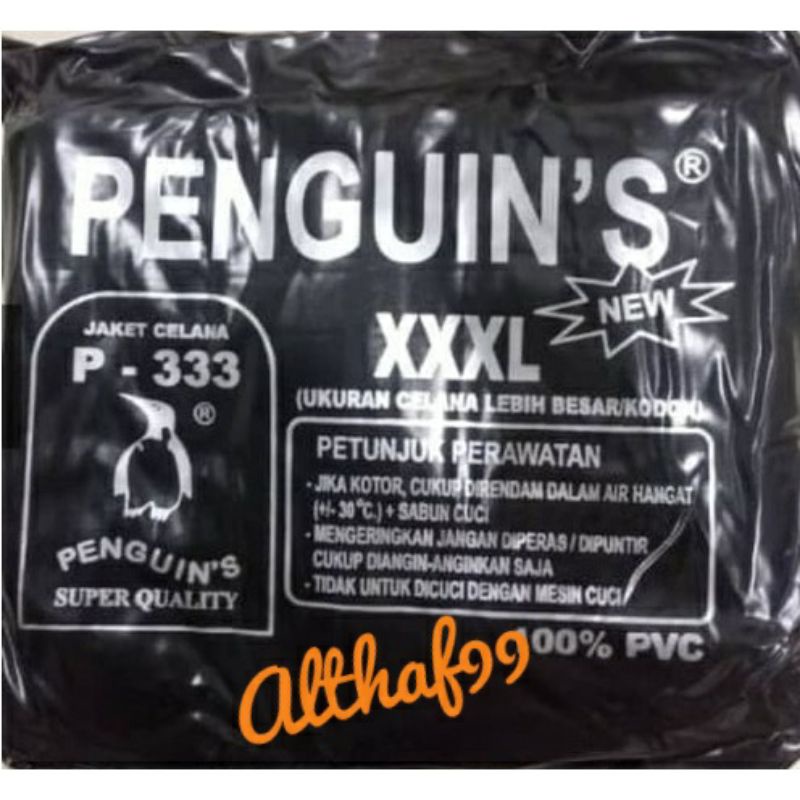 Jual Jas Hujan Penguin P Jumbo Xxxl Model Setelan Pinguin Jaket