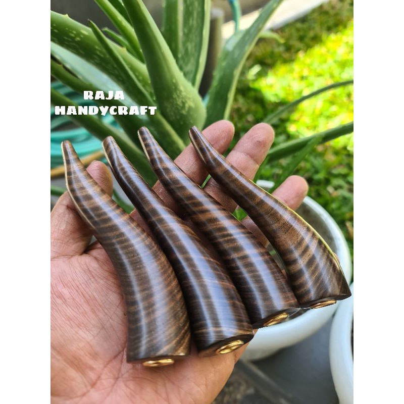 Jual Pipa Once Kayu Bertuah Kalimosodo Barek Model Jumbo Panjang 12 Cm