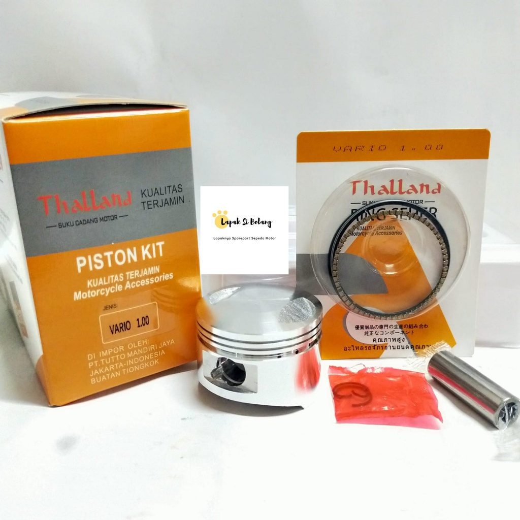 Jual PISTON KIT SEHER RING SET HONDA VARIO SCOOPY SPACY MODEL KARBU OS