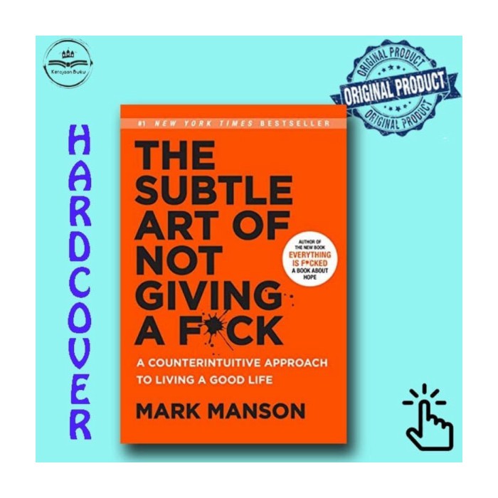 Jual Buku Import The Subtle Art Of Not Giving A F Ck A