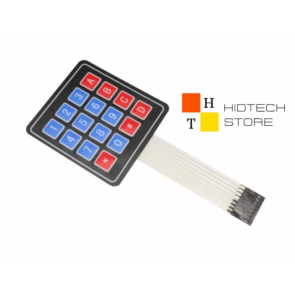 Jual Keypad X Matrix Array Key Membrane Switch Keypad Shopee