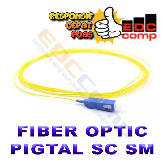 Jual Fiber Optic Pigtail Sc Single Mode Meter Shopee Indonesia