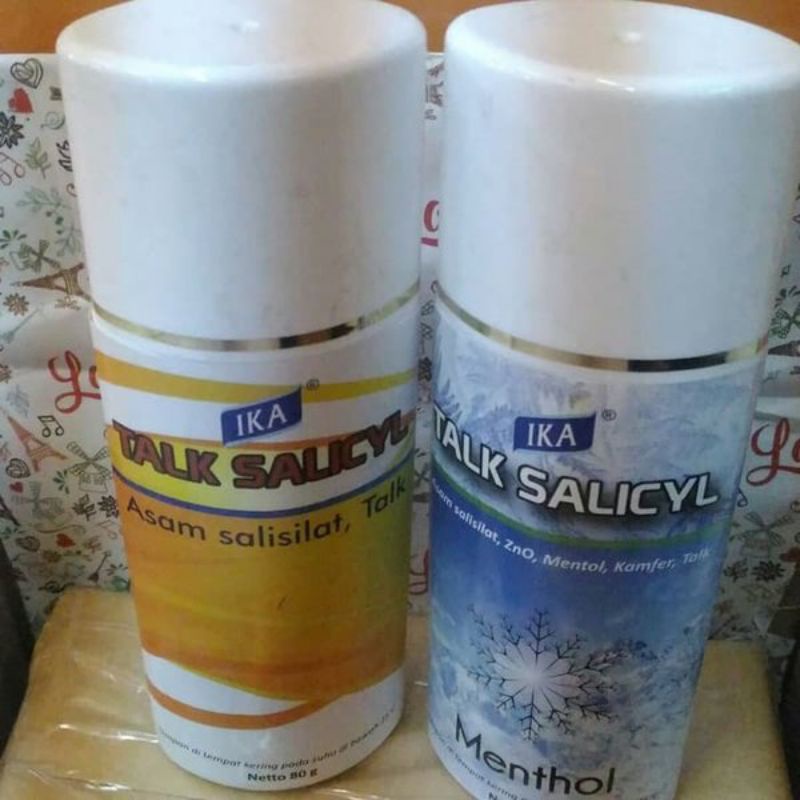 Jual Bedak Salisil Talk 80gr Dan Menthol 80gr Shopee Indonesia