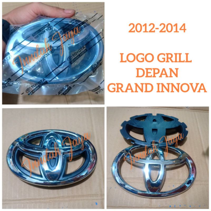 Jual Logo Grill Grand Innova Lama 2008 2015 Original Shopee Indonesia