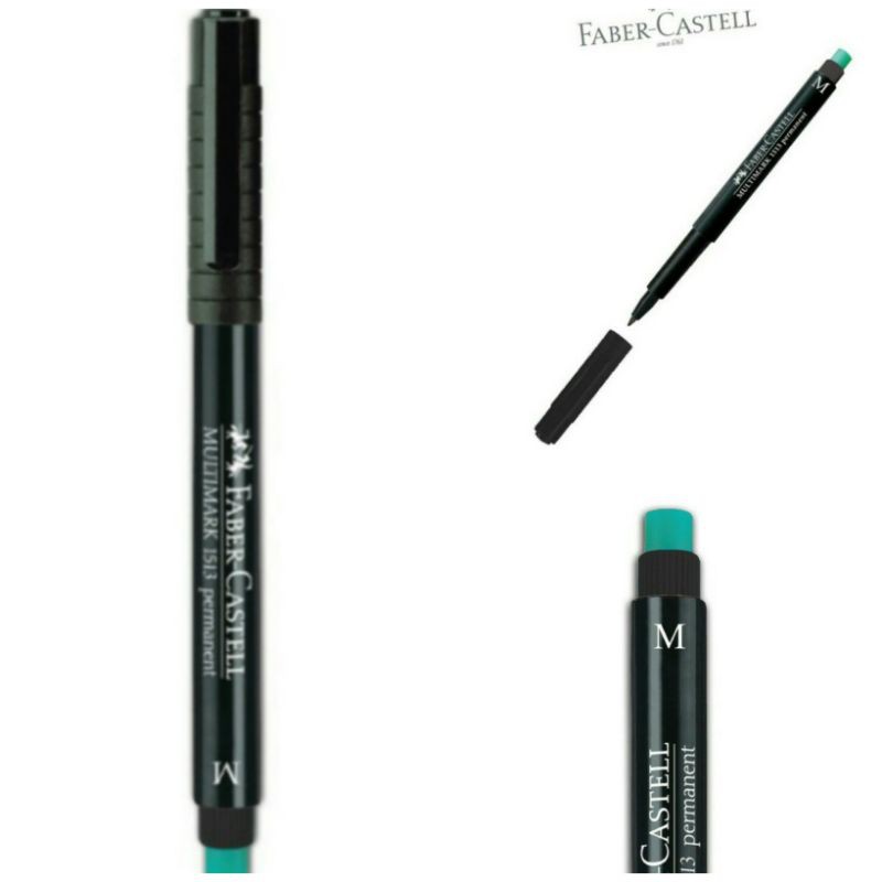 Jual Spidol Faber Castell Multimark Hitam Spidol OHP Multimark