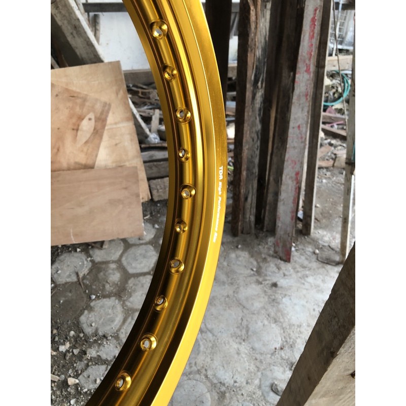 Jual Velg Tdr Wx Ring Gold Ukuran Shopee Indonesia