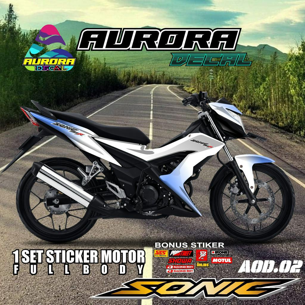 Jual Decal Dekal Sticker Stiker Sonic R Fullbody Honda Sonic R