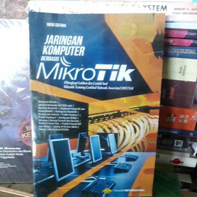 Jual Buku Jaringan Komputer Berbasis Mikrotik By Iwan Sopana Shopee