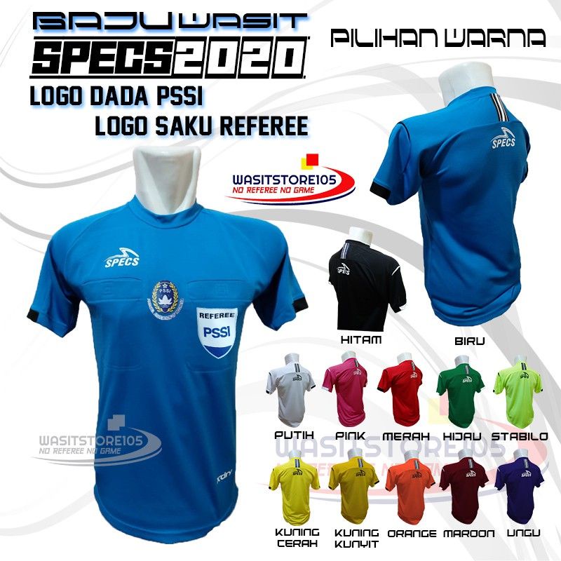 Jual BAJU TUGAS WASIT LIGA 1 2020 2021 PSSI REFEREE PSSI Shopee