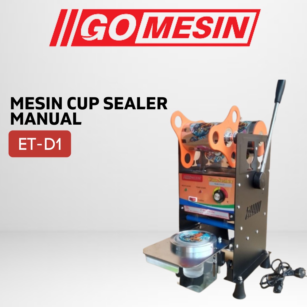 Jual CUP SEALER HITAM MANUAL ETON GOMESIN ET D1 GM D1 MESIN PRESS