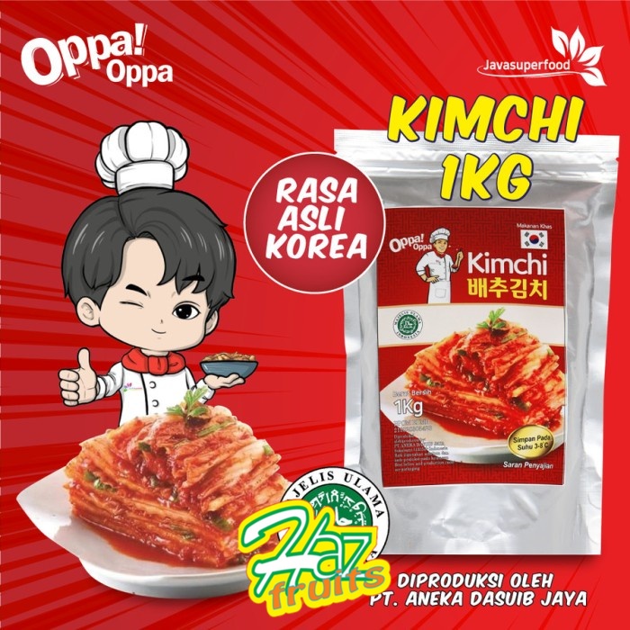 Jual Kimchi Sawi Fresh Kimchi Halal Kimchi Korea Kg Makanan