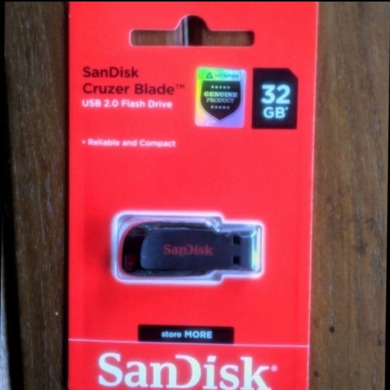 Jual Flashdisk Sandisk CZ50 Cruzer Blade 8 16 32 64 128 GB USB 2 0