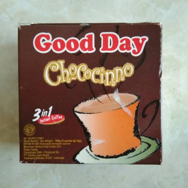 Jual Good Day Chococinno Isi 10 11 Sachet Shopee Indonesia