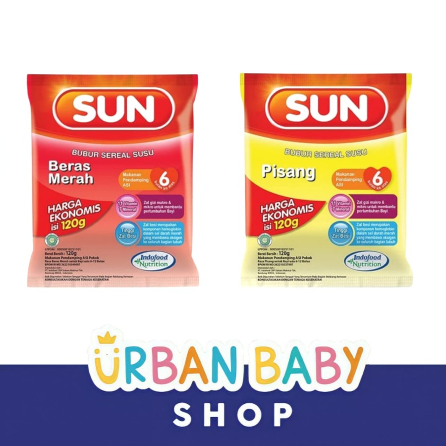 Jual Sun Bubur Cereal Susu Kemasan Ekonomis Gram Bubur Bayi