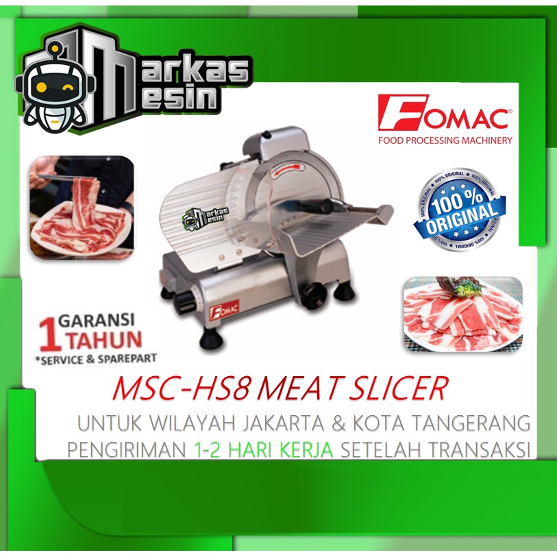 Jual Meat Slicer Mesin Pengiris Iris Daging Msc Hs Fomac Shopee