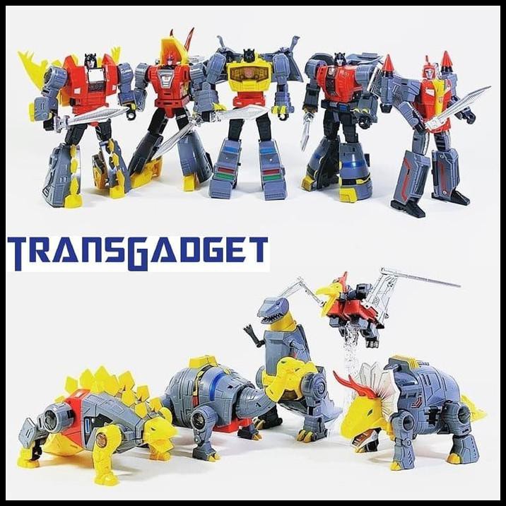 Jual Mft Transformers Dinobot G1 Grimlock Slag Swoop Snarl