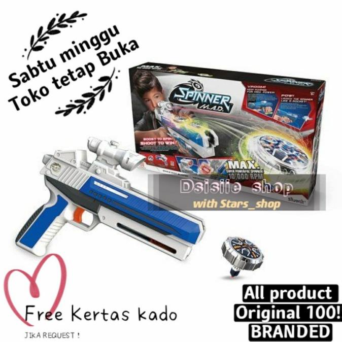 Jual SPINNER MAD Advanced Single Shot Blaster Meteoroid Laser Original